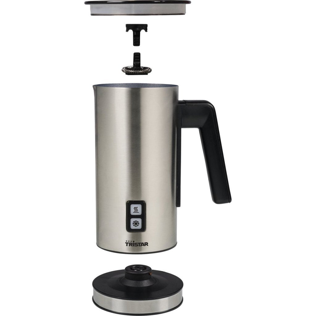 Tristar Mk-2277 Melkopschuimer Rvs/Zwart