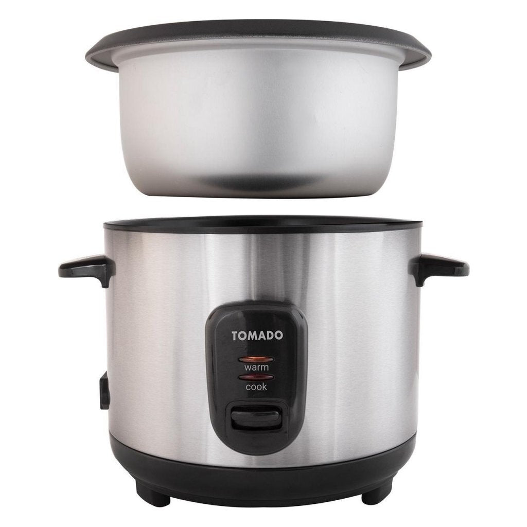 Tomado Trc1001S Rijstkoker 1L Rvs/Zwart