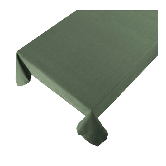Linen&More Linen&Amp;More Tafelkleed Indi Army Green 140X250 Cm Groen