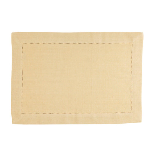 Linen&More Linen&Amp;More Placemats 35X50 Cm 4 Stuks Indi Pampas Yellow