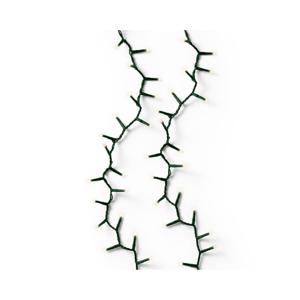 Lumineo Compact Kerstverlichting Binnen/Buiten 34M Groen 1500 Leds Warm Wit Dimmer Timer