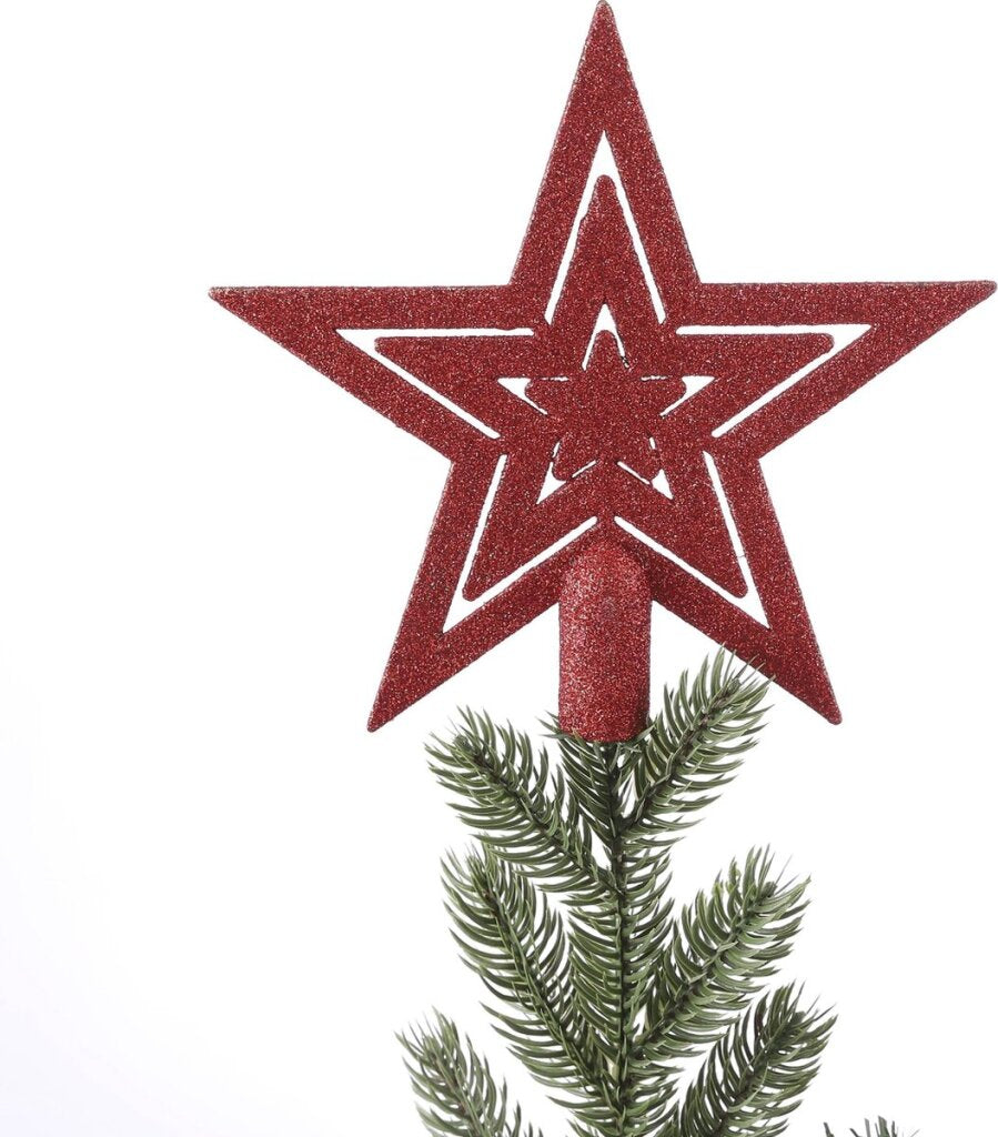 House Of Seasons Kerstboom Decoratie Kunststof Rood 40 Stuks