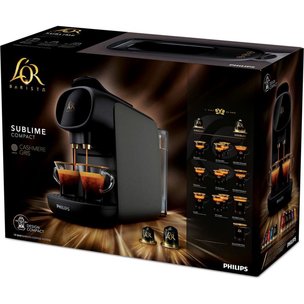 Philips Lm9012/20 L&#039;Or Barista Sublime Koffiecupmachine Zwart/Grijs